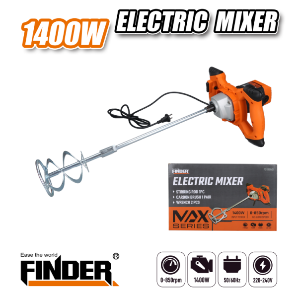 Строителен миксер - Finder - 1400W - 197433