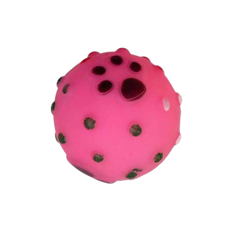 Латексова играчка за кучета - Топка - 6x6 см - 12 бр - 550270