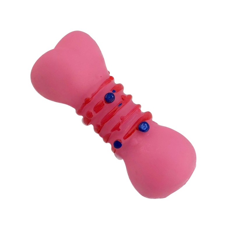 Гумена играчка за кучета - 11.5x4.5 см - 12 бр - 550312