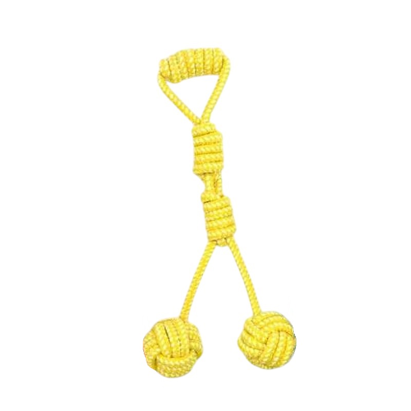 Играчка за кучета с въжени топчета – 40см – 550539