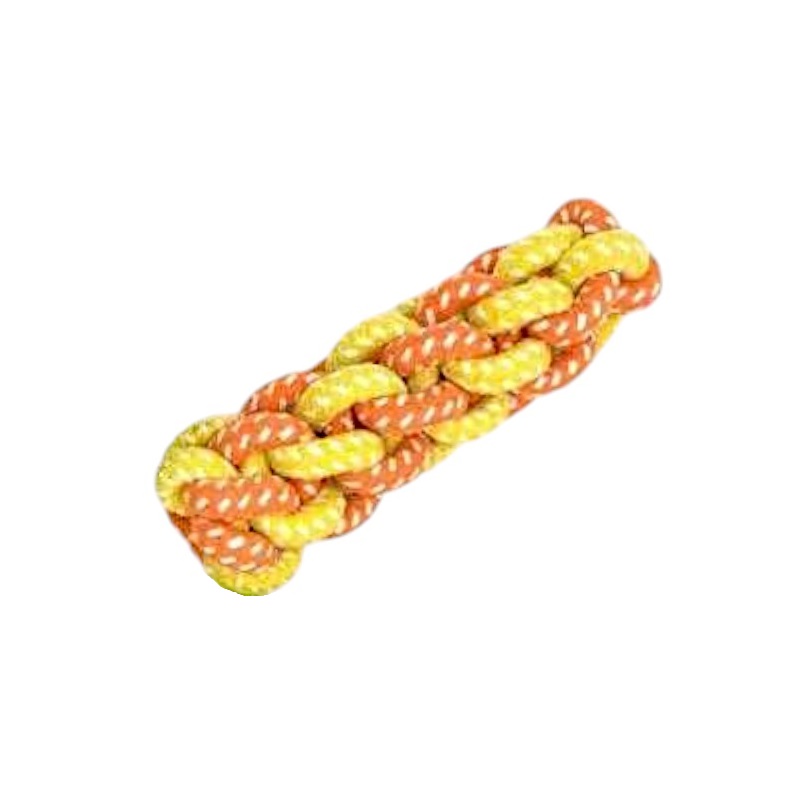 Въжена играчка за кучета - 14 см - 12 бр - 550557