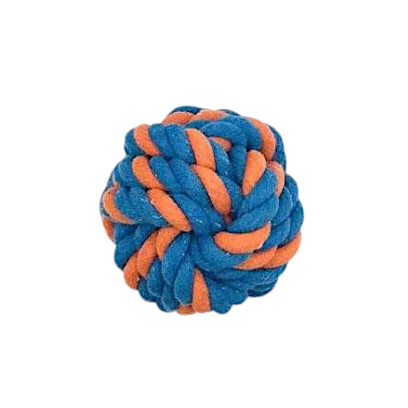 Въжена играчка за кучета - Топка – 8 см – 550614