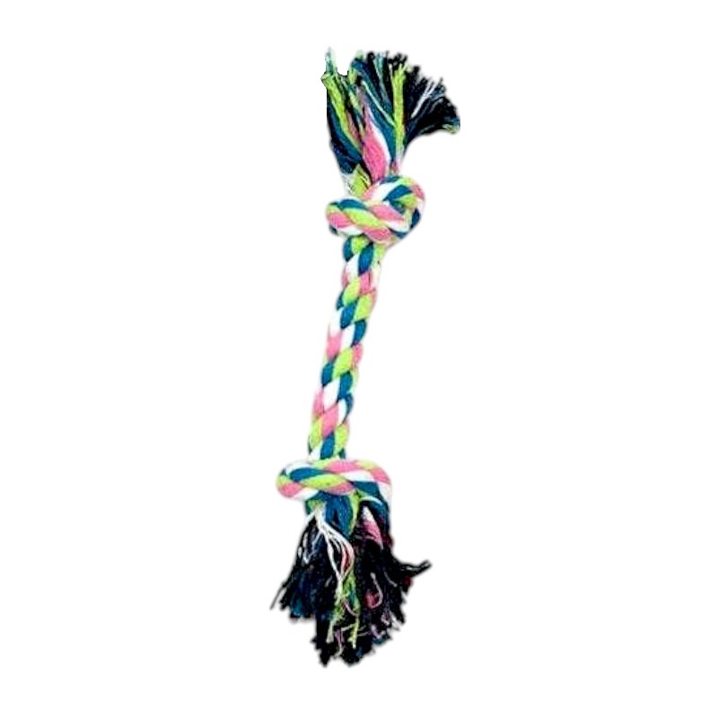 Въжена играчка за кучета - 23 см - 12 бр - 550620