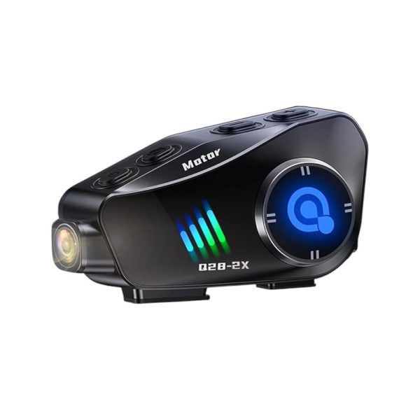Безжичен рекордер и интерком за мотоциклетна каска - Helmet Headset - Q28 - 811702