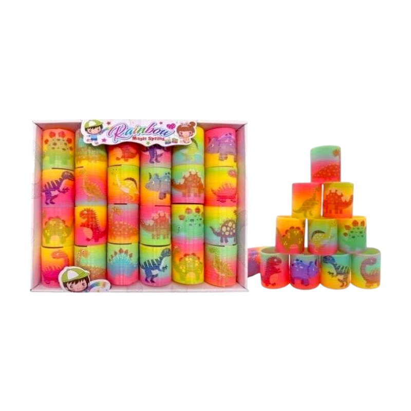Интерактивна играчка - Спирали - Динозаври - 24 бр - SM45-K2 - 215289