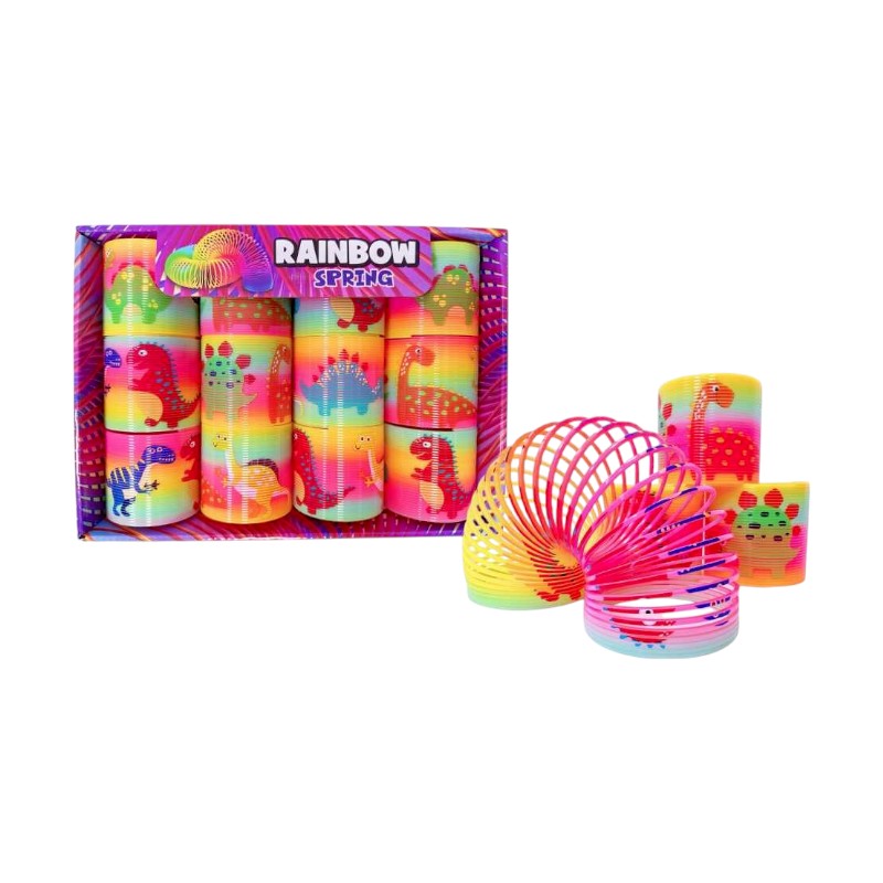 Интерактивна играчка - Спирали с динозаври - 12 бр - A7065-K3 - 502188