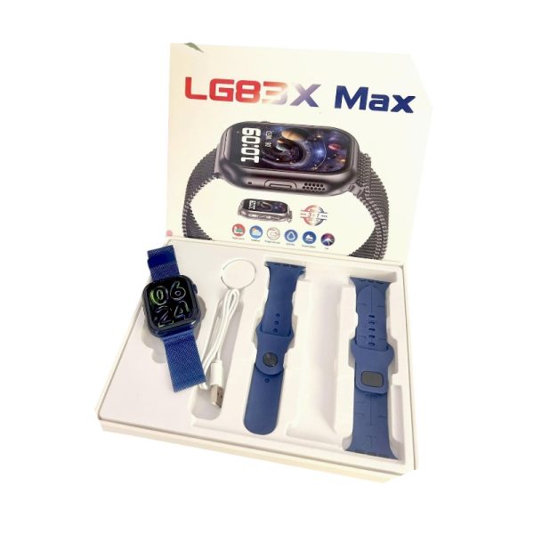 Смарт часовник - LG83X Max - 065196 - Син