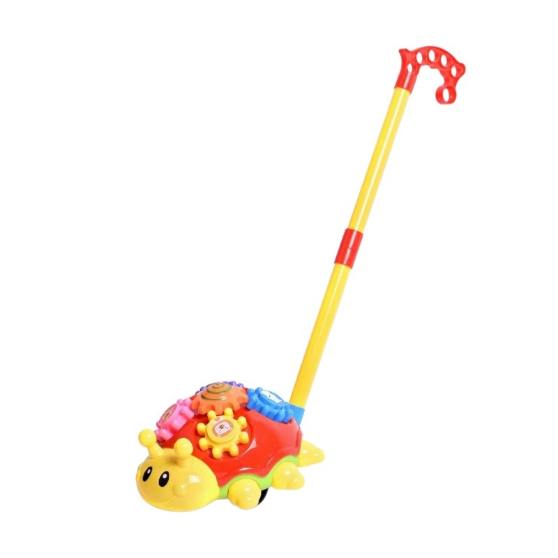 Играчка за бутане - Бръмбар - 366 - 117264 - Червена