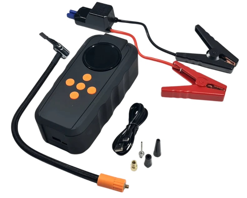 Стартер за автомобилен акумулатор и въздушен компресор- 8000mah - 512004