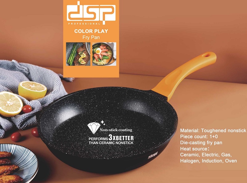 Αντικολλητικό τηγάνι - 1.9L - CA002-C24-Black - DSP - 562724