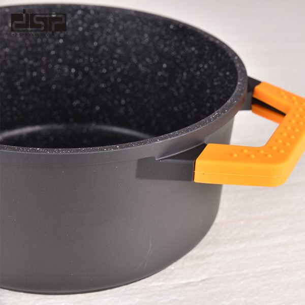 Κατσαρόλα αντικολλητική - 7L - CA002-B28-Black - DSP - 563400