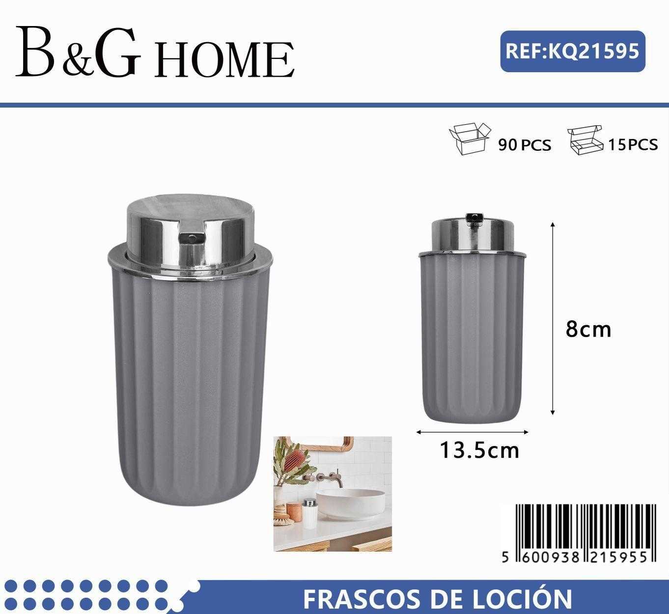 Θήκη κρεμοσάπουνου Dispenser πλαστική - Grey - 21595