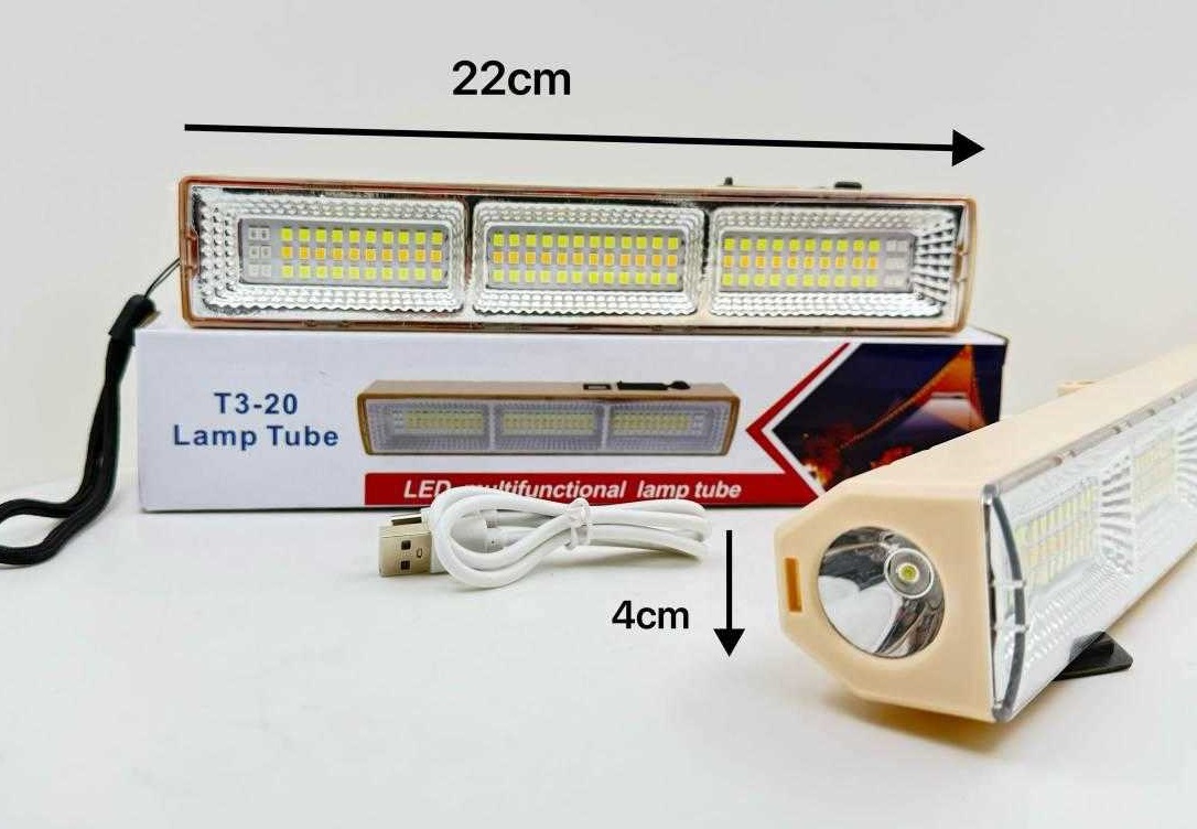 Επαναφορτιζόμενος προβολέας LED - Μπάρα - T03 - 419277