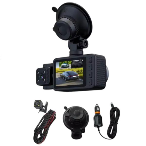 Автомобилен рекордер с 3 камери - S23 - 812846