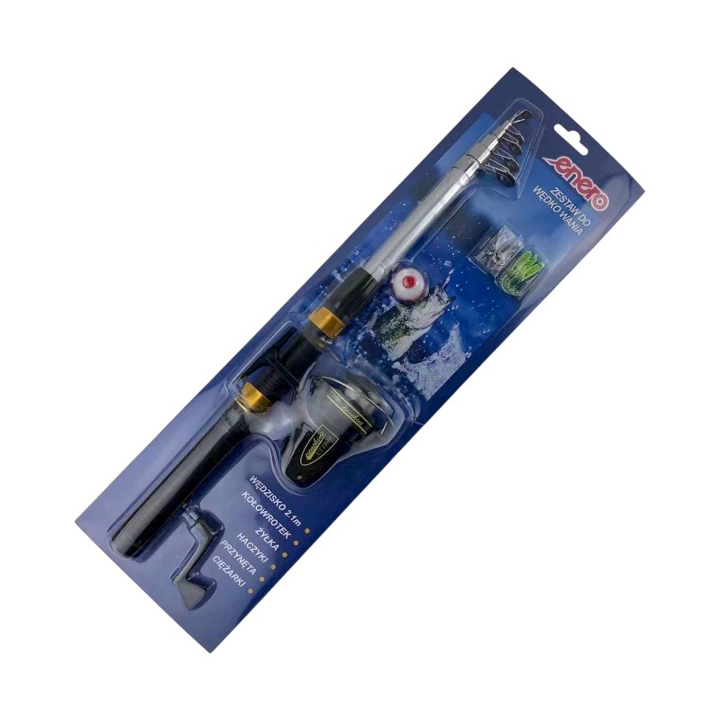 Риболовен комплект с въдица и аксесоари - XT-2106 - 832162