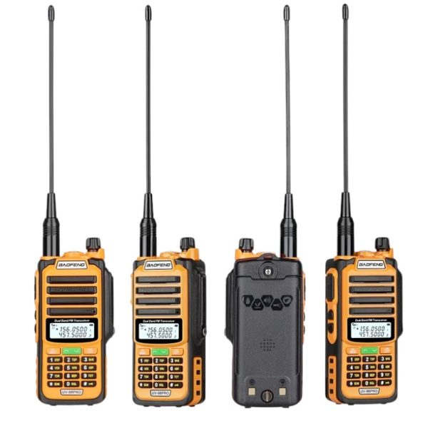Φορητός πομποδέκτης UHF/VHF - UV98 PRO - Baofeng - 402987 - Orange