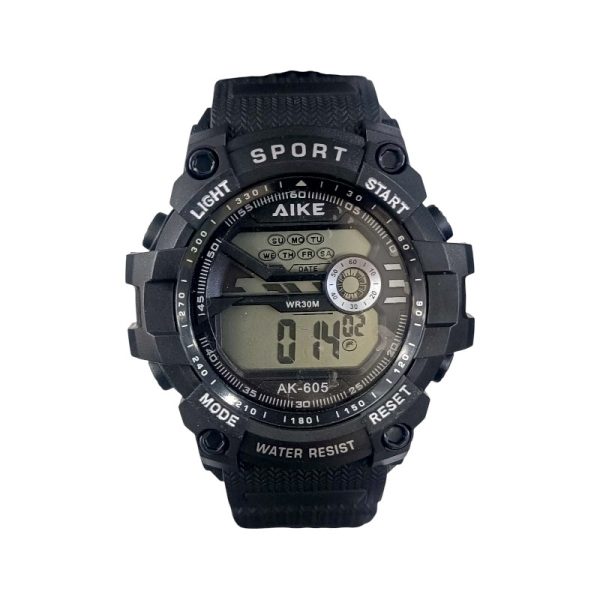Παιδικό ψηφιακό ρολόι χειρός - 605 - 758338 - Black